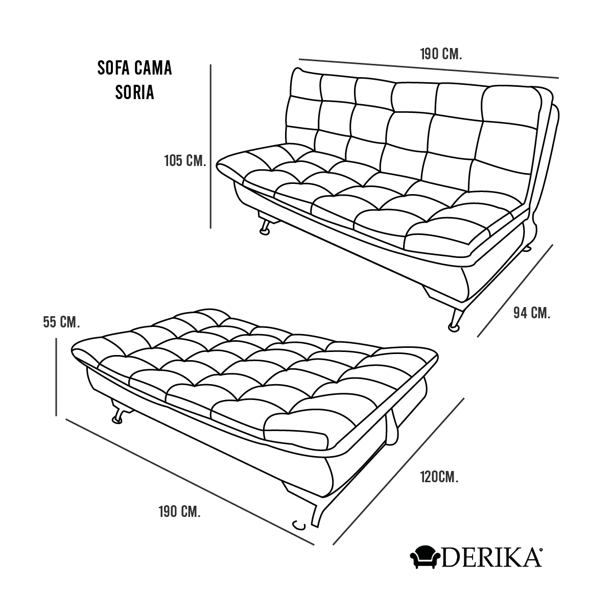 Sofá Cama Soria